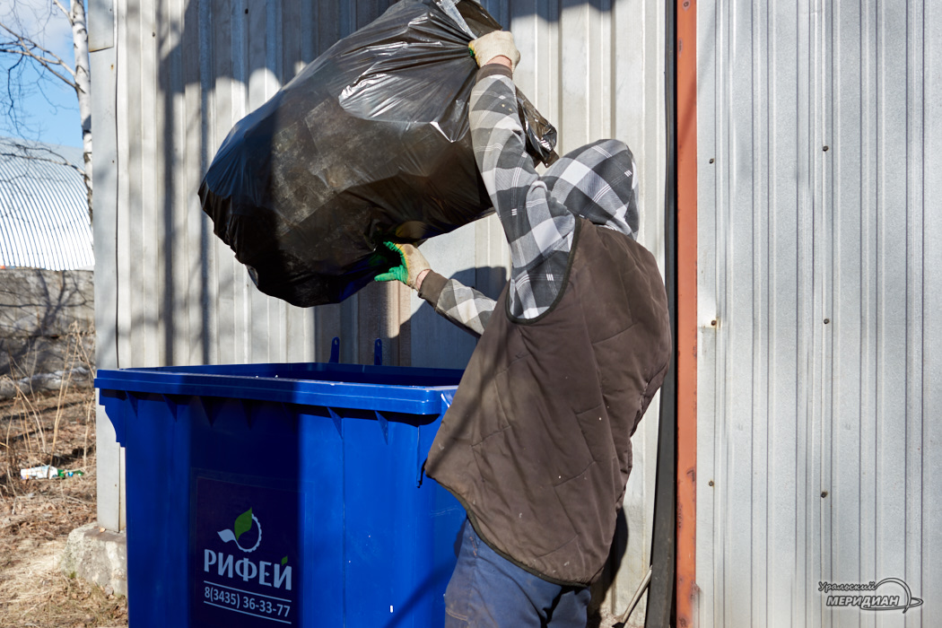 Верхотурье в следующем году полностью откажется от сбора мусора в мешках