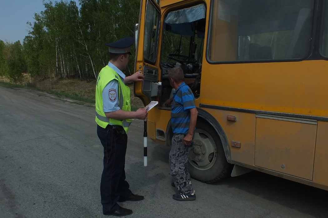 На Южном Урале водителя школьного автобуса поймали пьяным за рулем