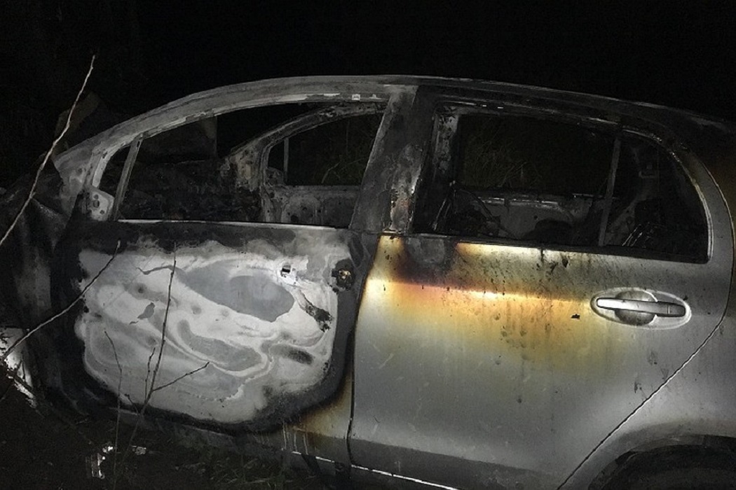В Свердловской области мужчина заживо сгорел в перевернувшейся машине