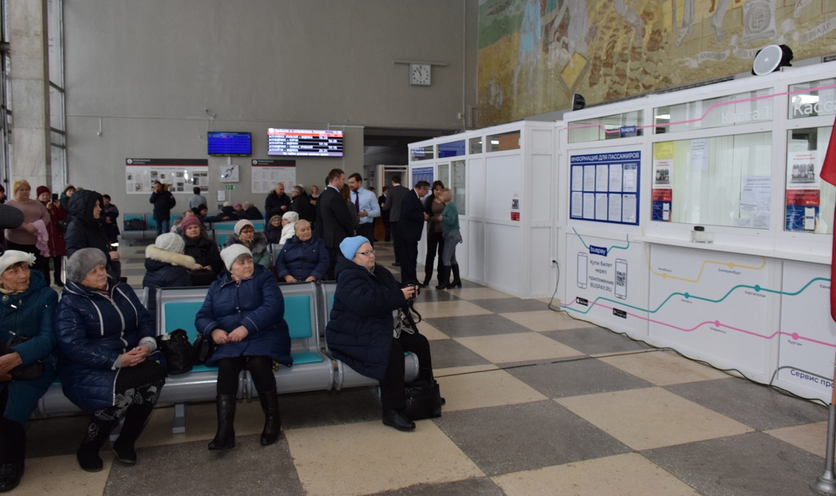 В Шадринске торжественно открыли автовокзал