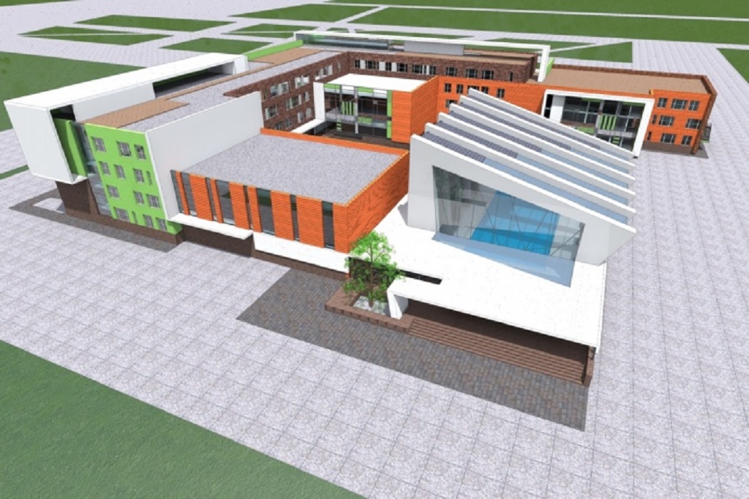 В Екатеринбурге начали строить образовательный центр с бассейном