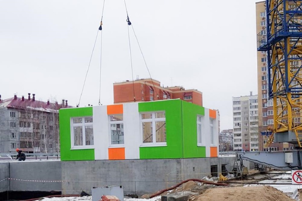 Строительство детского сада на Войновке идёт с опережением сроков