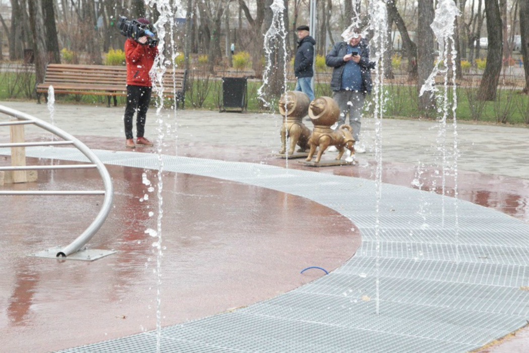 парк имени Терешковой на Комсомольской площади