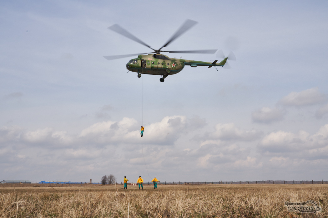 Уральская авиабаза проводит тренировки к началу пожароопасного сезона