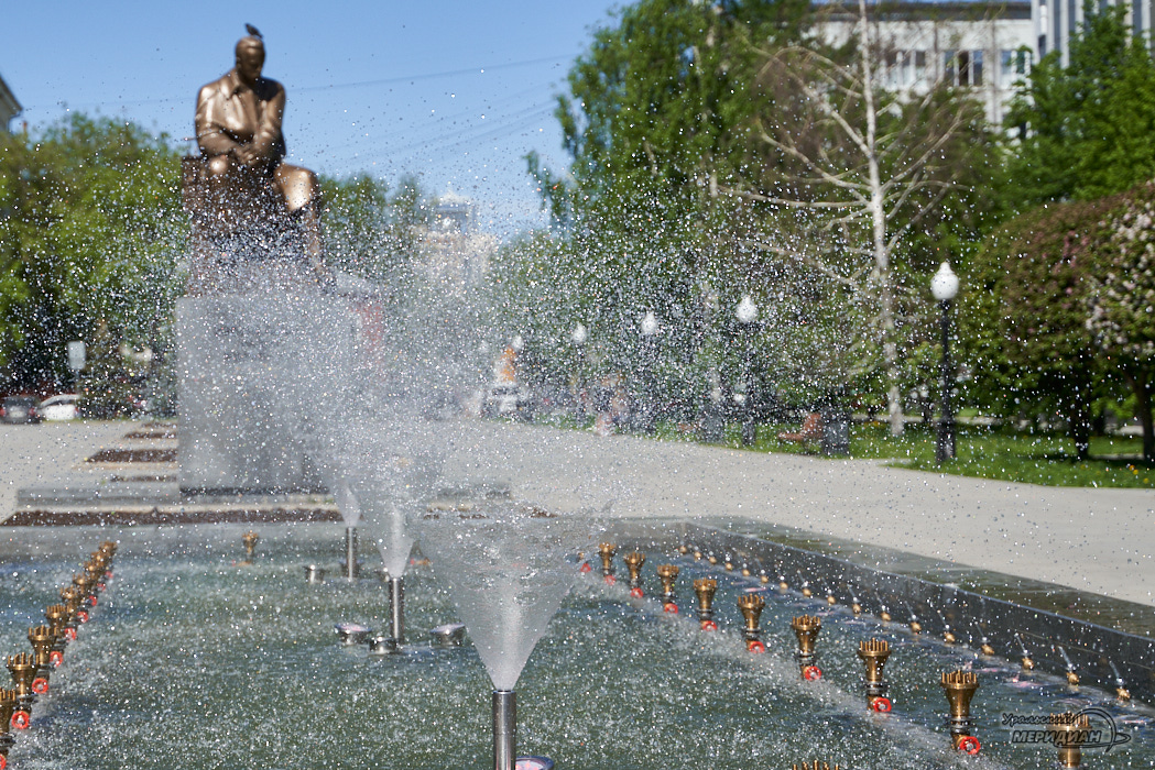фонтан памятник Попов Екатеринбург