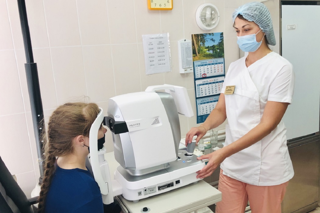 У детских офтальмологов Тобольска появилось новое оборудование