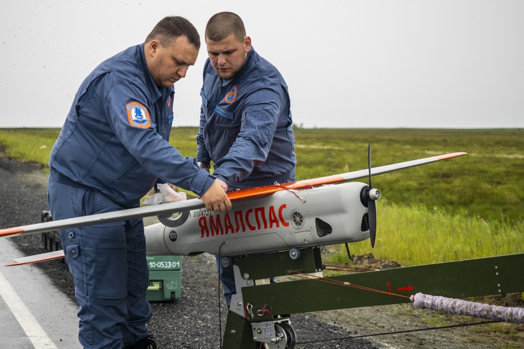 Ямальские леса патрулируют беспилотники «Орланы»