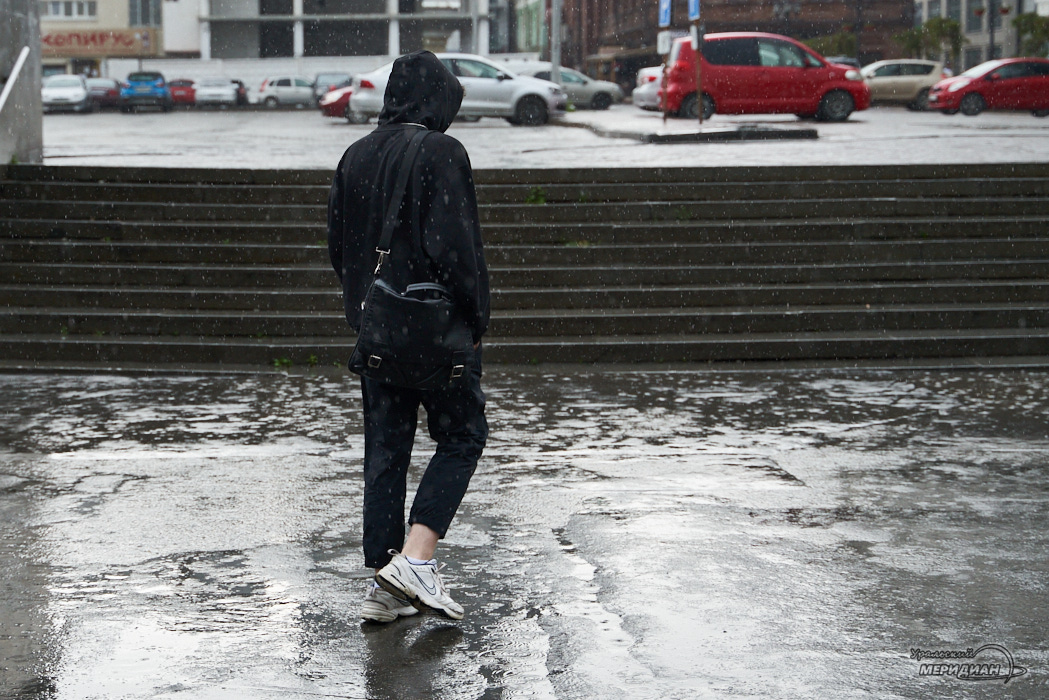 дождь пешеход человек улица
