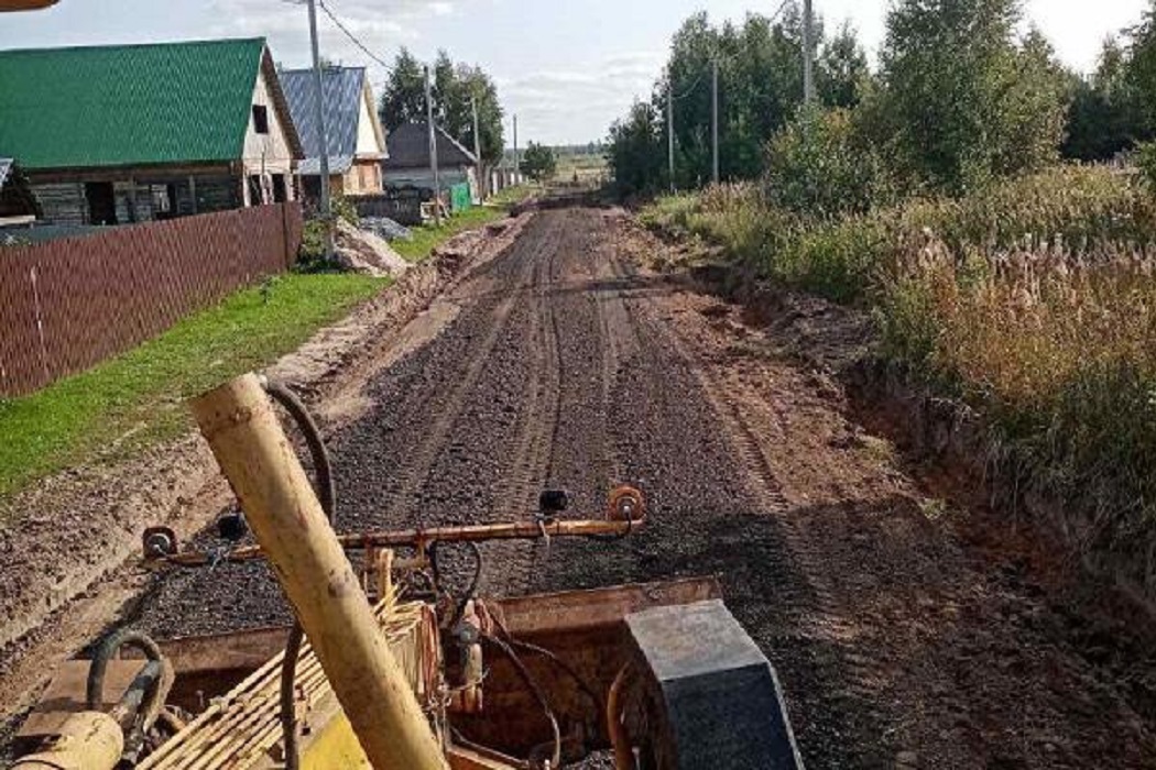 В Тюменском районе завершается ремонт дорог