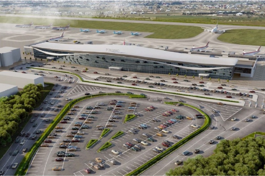 В Тюмени показали, каким будет новый терминал аэропорта «Рощино» 1