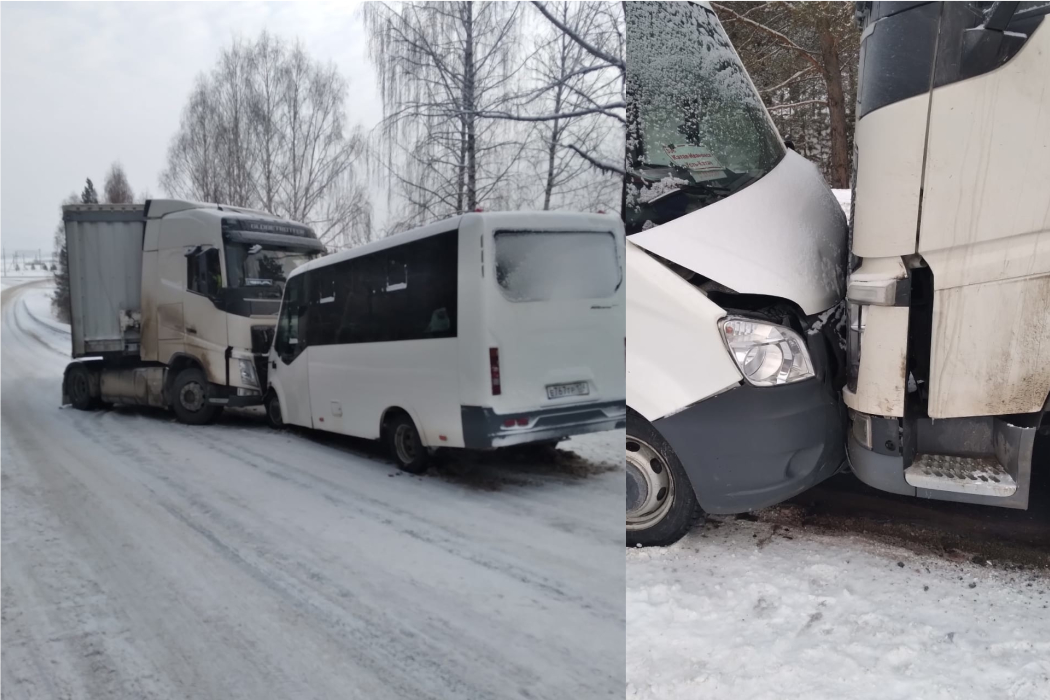 В ДТП на трассе в Челябинской области пострадало 9 пассажиров 4 детей
