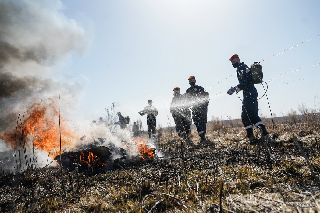 На Урале потушили 209 пожаров за июнь