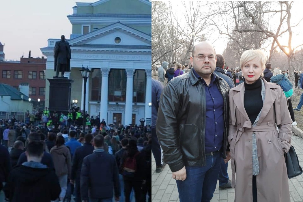 В Челябинске задержали 14 человек на акции в поддержку Навального
