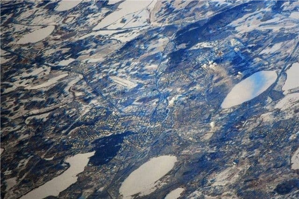 Текслер выложил фотографию Челябинска с орбиты ко Дню Космонавтики