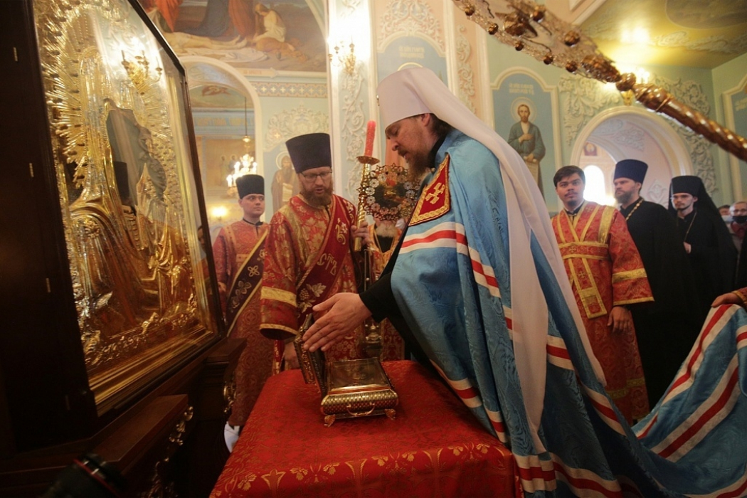 Частичку Пояса Пресвятой Богородицы привезли в Челябинск на 5 дней