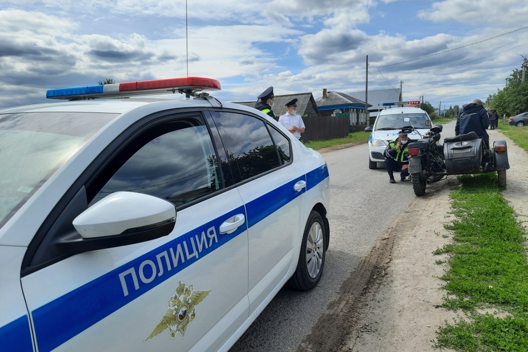 Под Тюменью автоинспекторы задержали 14-летнего мотоциклиста