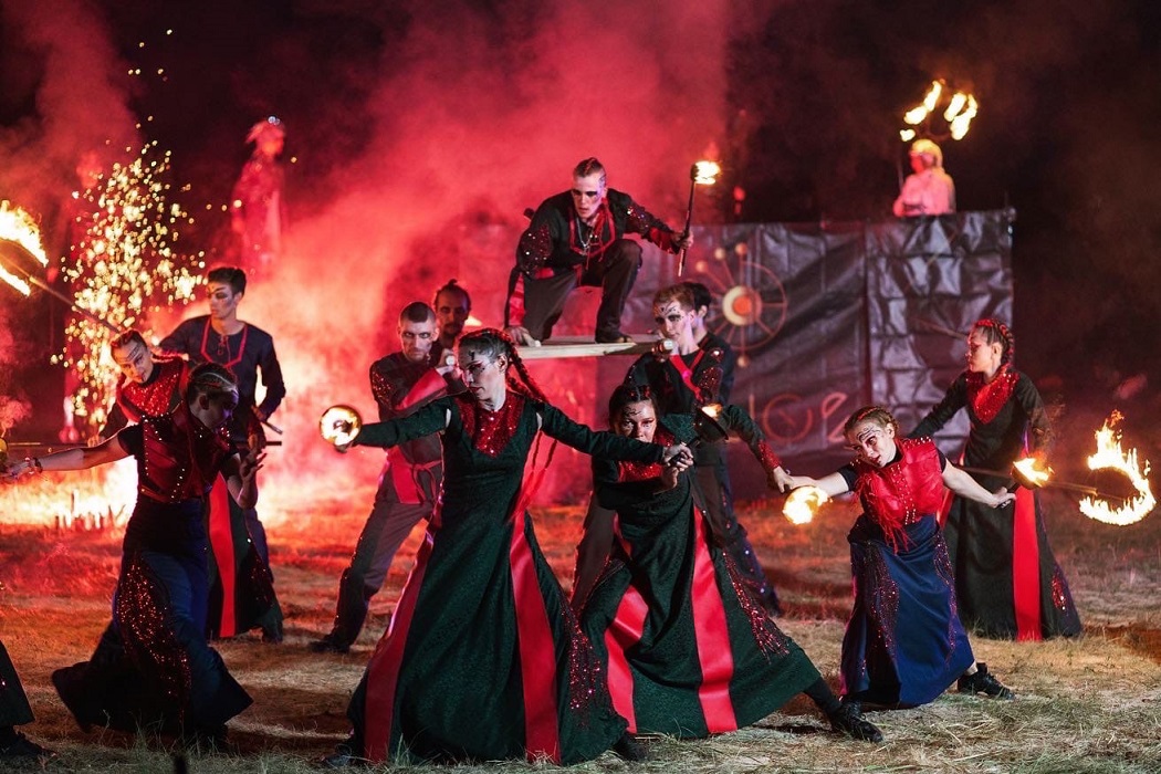 Тюменский огненный театр покажет на набережной спектакль по скандинавским легендам