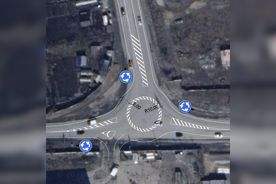 В Екатеринбурге урбанист предложил заменить светофор на Химмаше дорожным кольцом