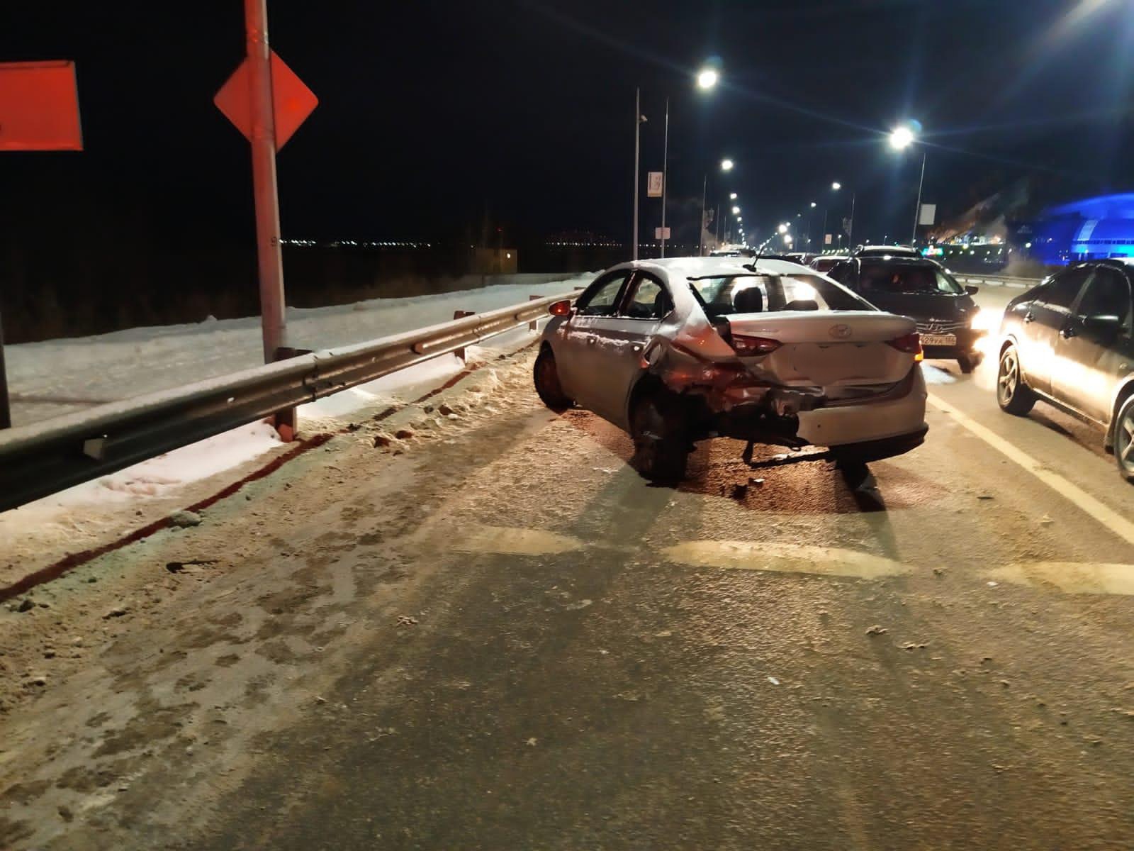 В Ханты-Мансийске пьяный автомобилист устроил ДТП с пострадавшей