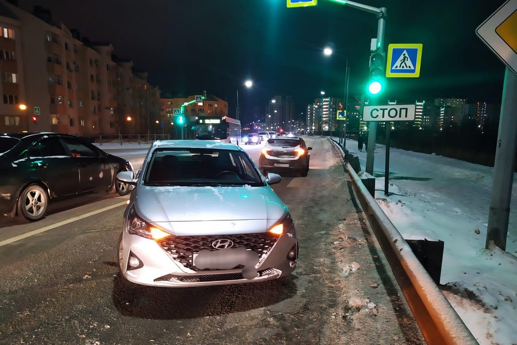 В Ханты-Мансийске пьяный автомобилист устроил ДТП с пострадавшей