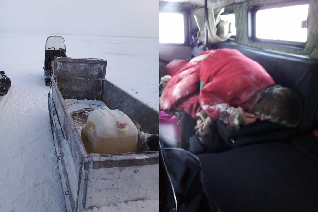 В Тазовском районе спасатели нашли пропавшего снегоходчика 3
