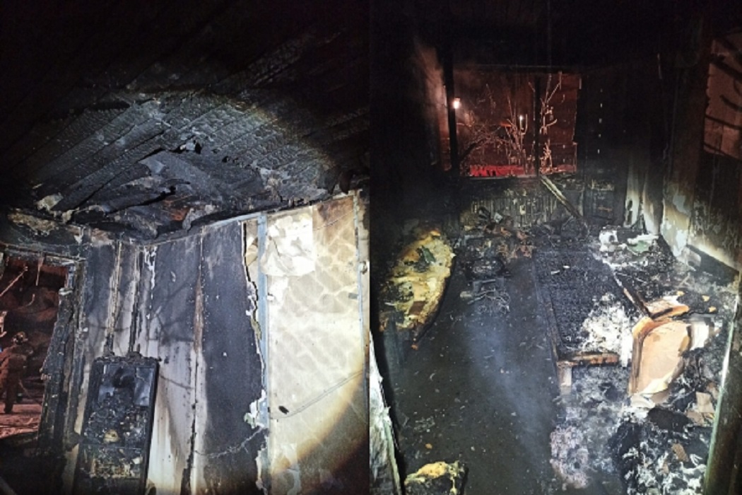 В Тюмени при пожаре в деревянной двухэтажке погибли четыре человека 1