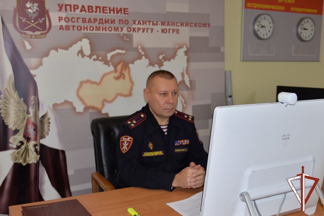 Руководитель Росгвардии Югры принимает участие в военном совете Уральского округа