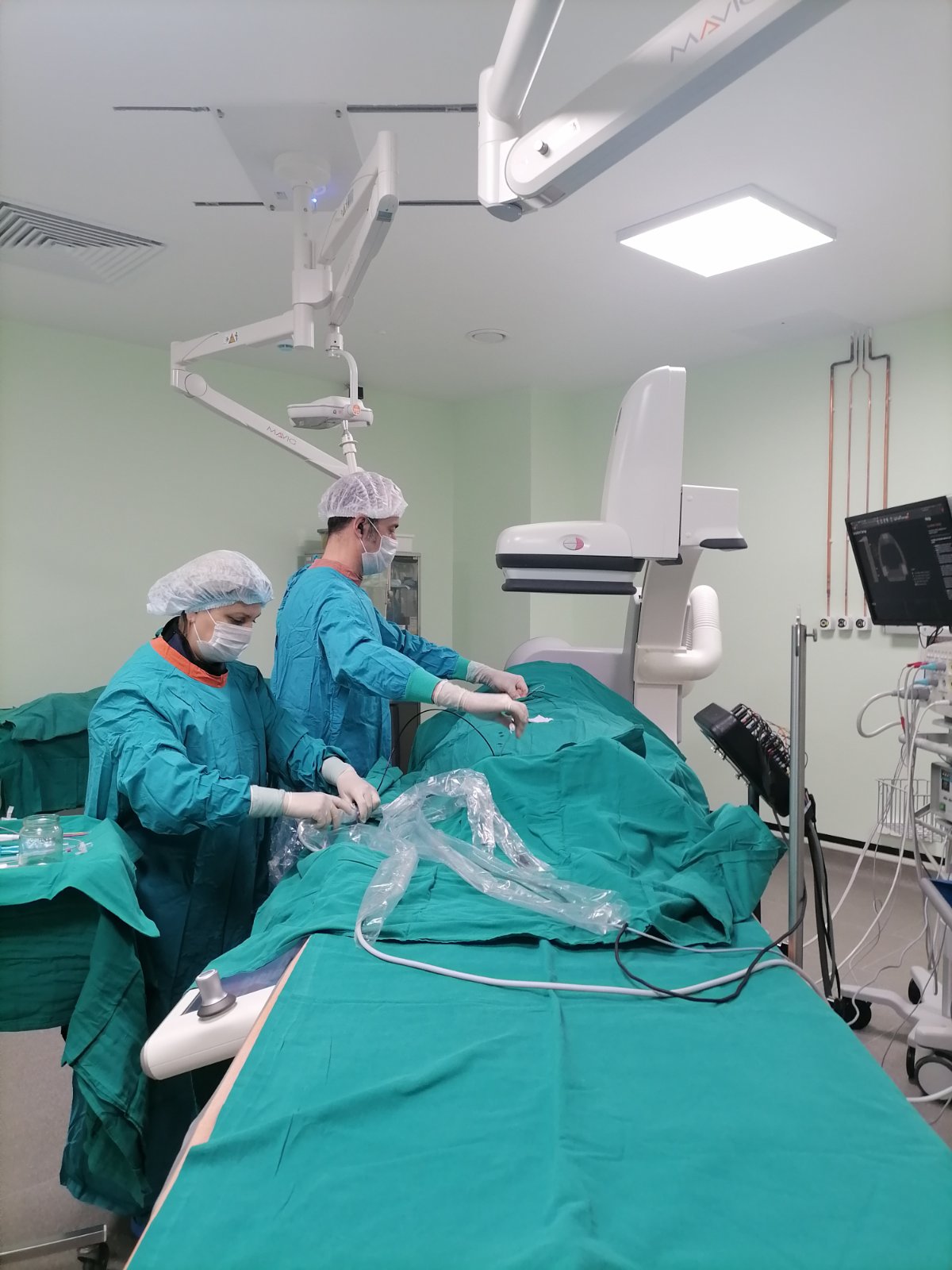 В ОКБ №1 Тюмени появилась новая операционная для лечения пациентов с нарушением ритма сердца