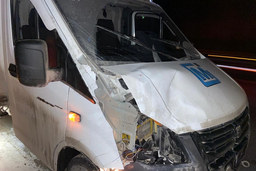 Под Нефтеюганском водитель «Газели» насмерть сбил пешехода