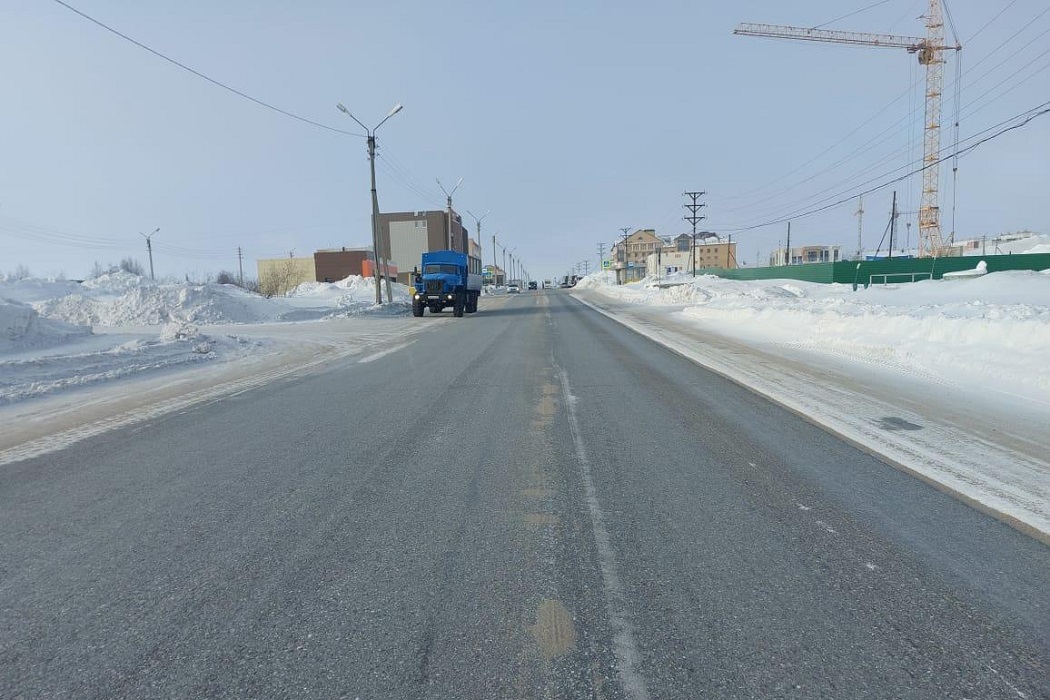 В Новом Уренгое водитель «Урала» сбил пешехода