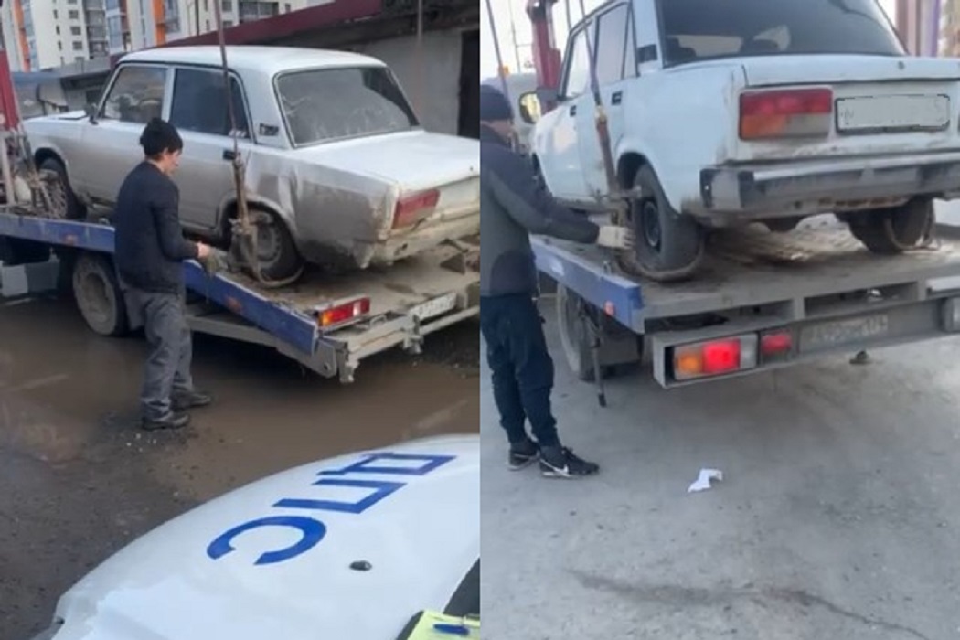 16-летнего подростка на «шестёрке» задержали автоинспекторы в Тюмени 1