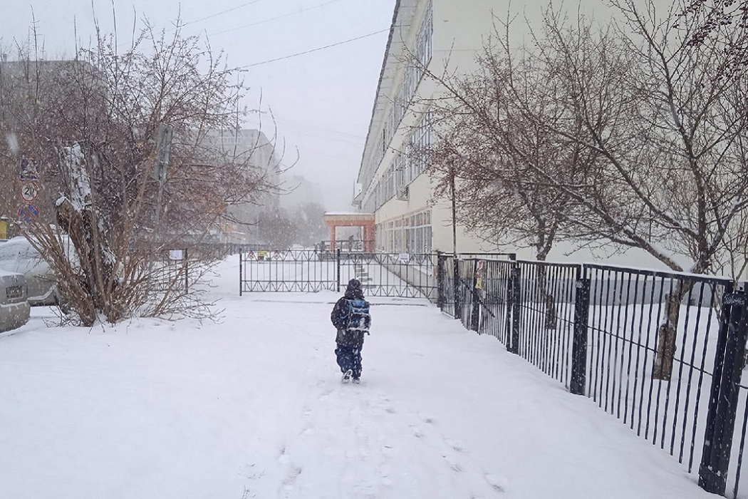 Екатеринбург засыпало снегом 1 апреля 