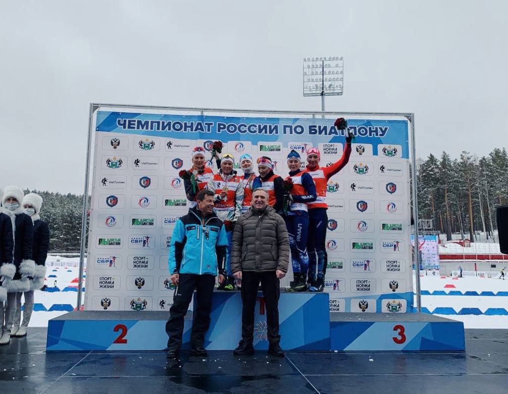Спортсменка из Югры победила в чемпионате России по биатлону в Тюмени
