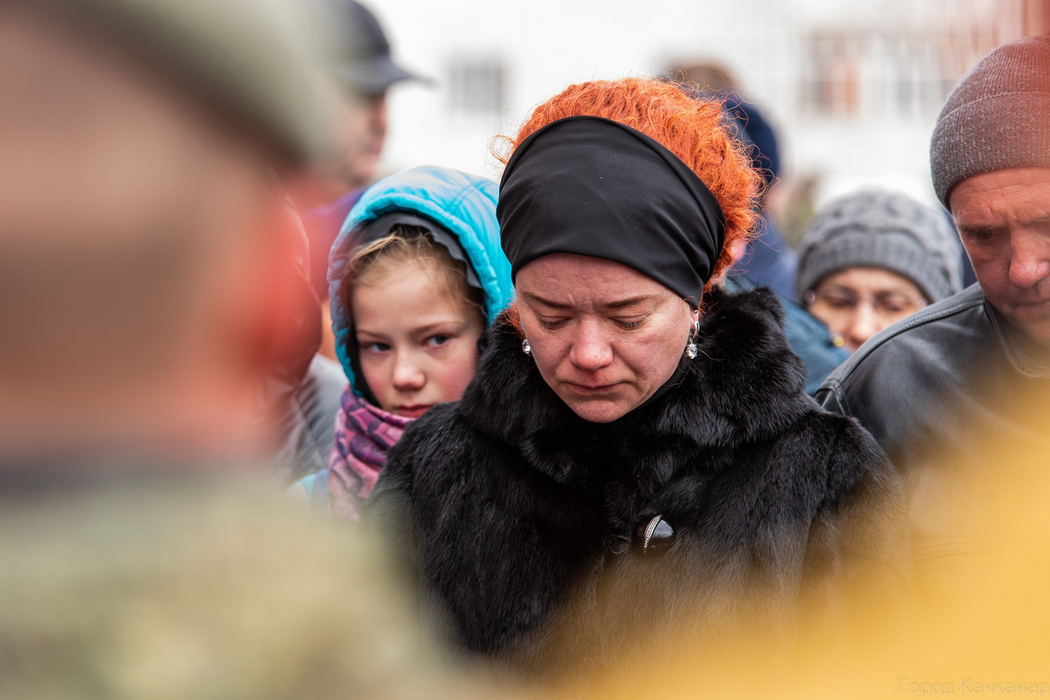 В Качканаре похоронили 19-летнего кадета, погибшего на Украине