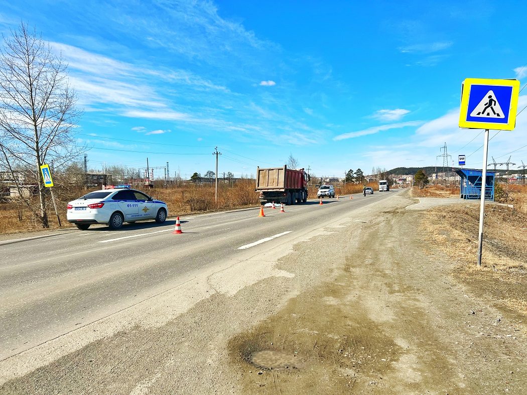 В Свердловской области водитель грузовика насмерть сбил женщину на пешеходном переходе