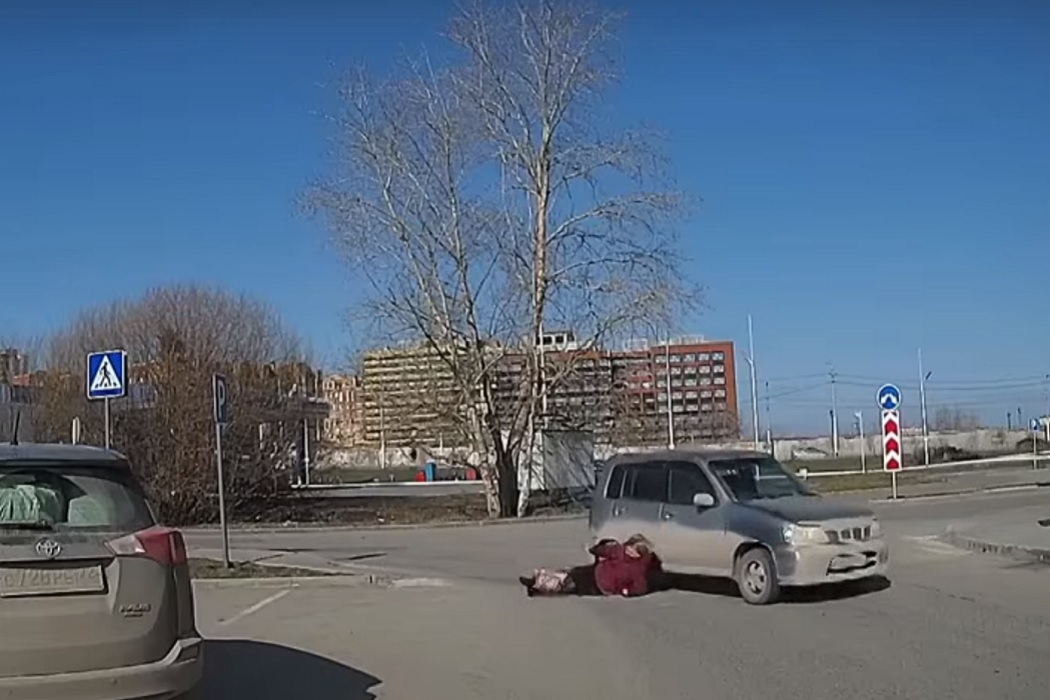 В Тюмени водитель «праворульки» сбил женщину на пешеходном переходе