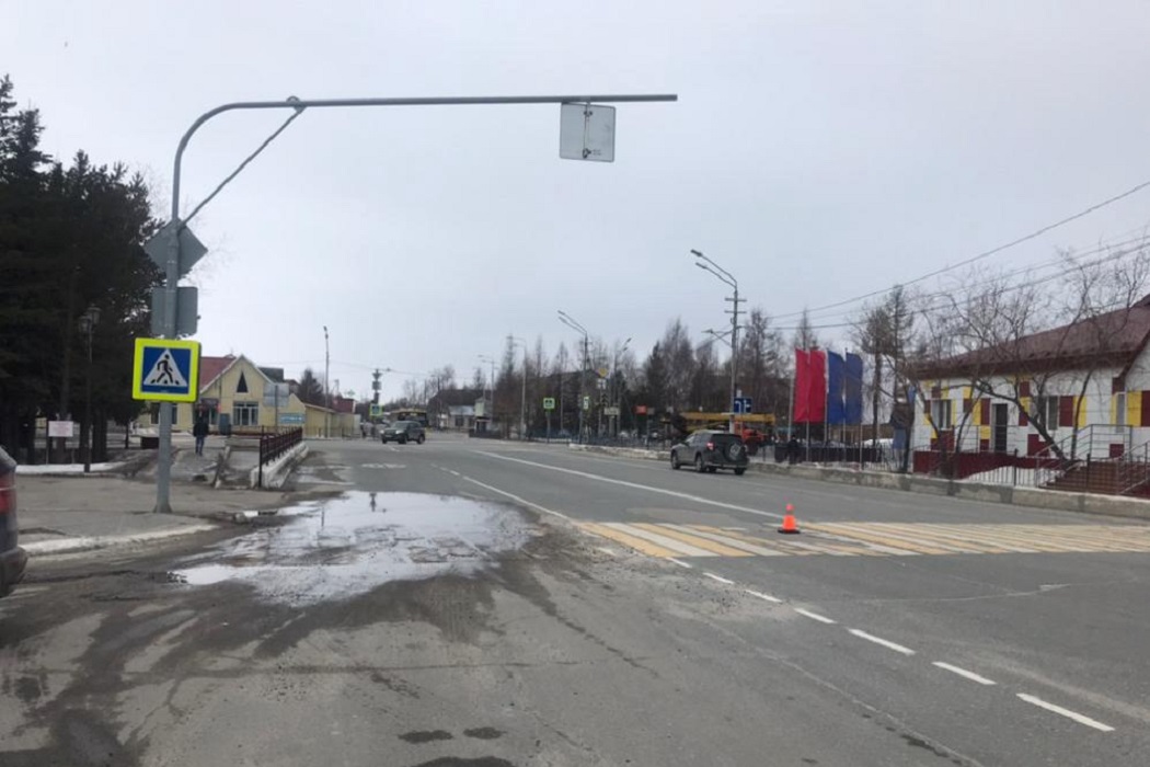 Молодая женщина на иномарке сбила девочку на пешеходном переходе на Ямале