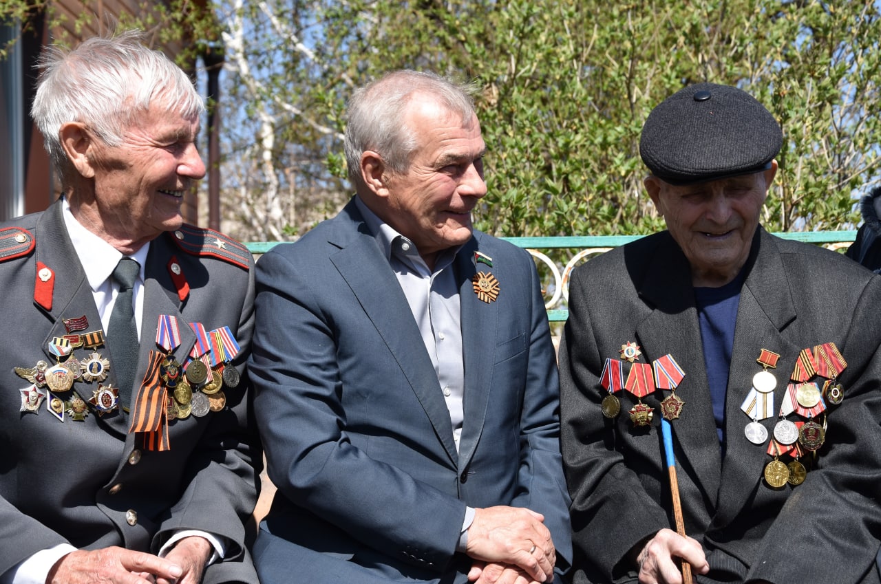 В Казанском районе Тюменской области поздравили единственного ветерана войны 1
