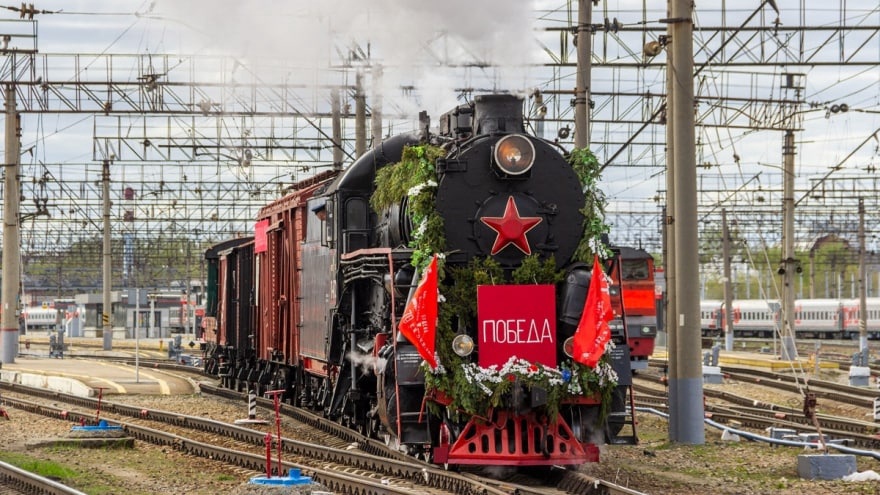 Ретропоезд «Эшелон Победы» остановится на 6 станциях Тюменского региона