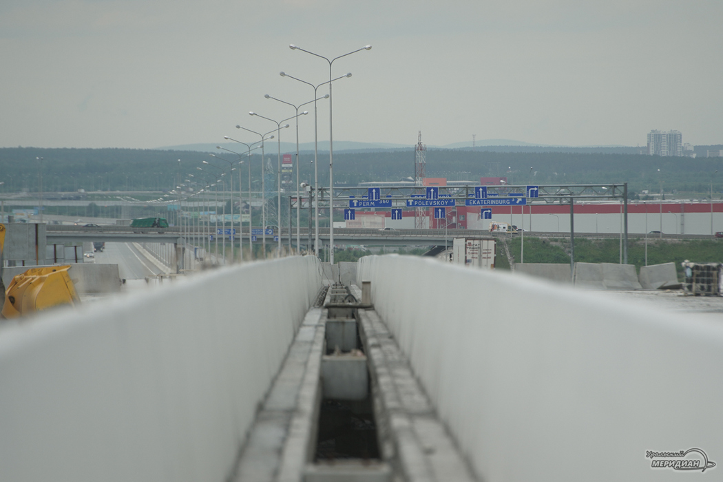 Финальный участок Екатеринбургской кольцевой автодороги готов на две трети