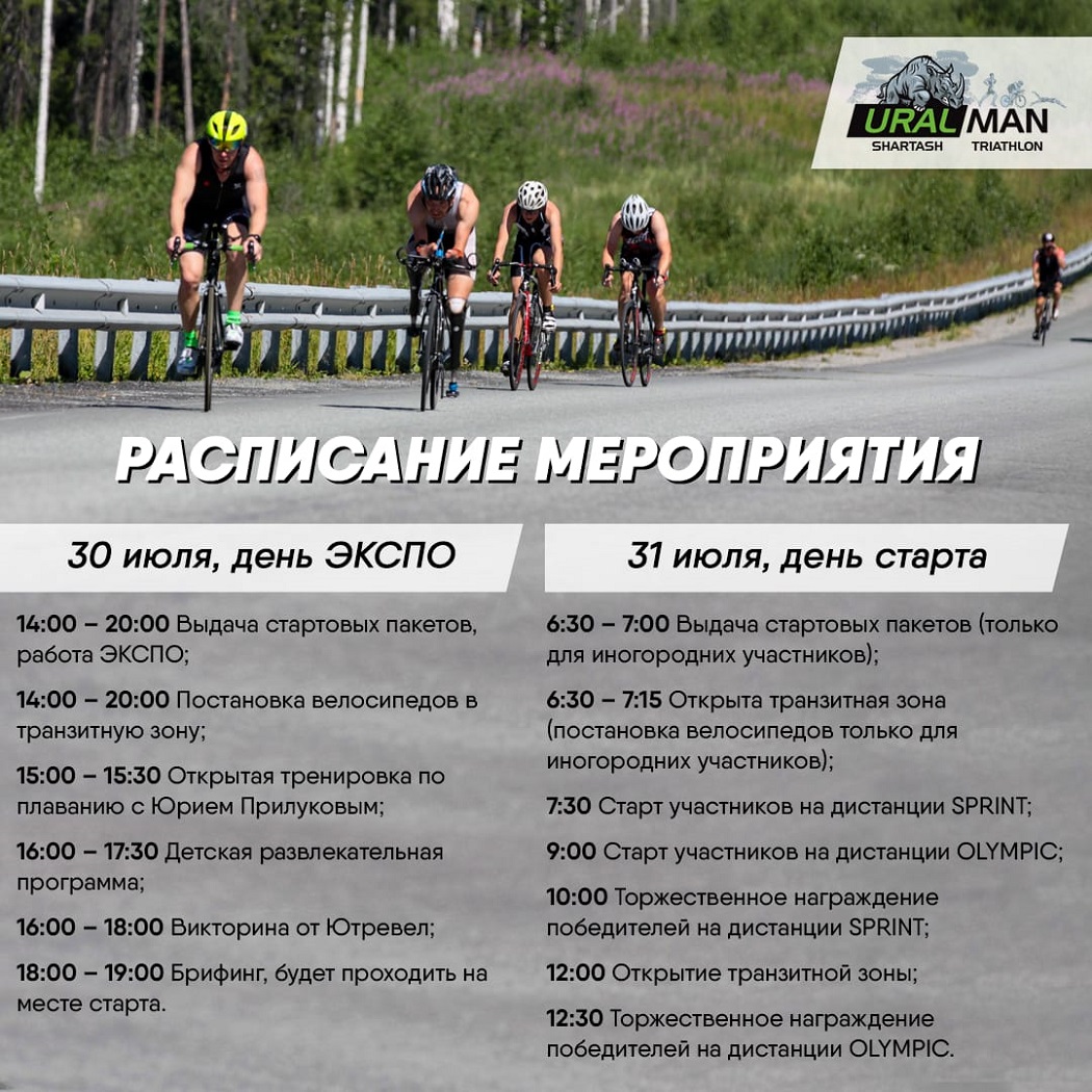 Лимит набран: на первые в Екатеринбурге соревнования по триатлону остались места только на «олимпийскую» дистанцию