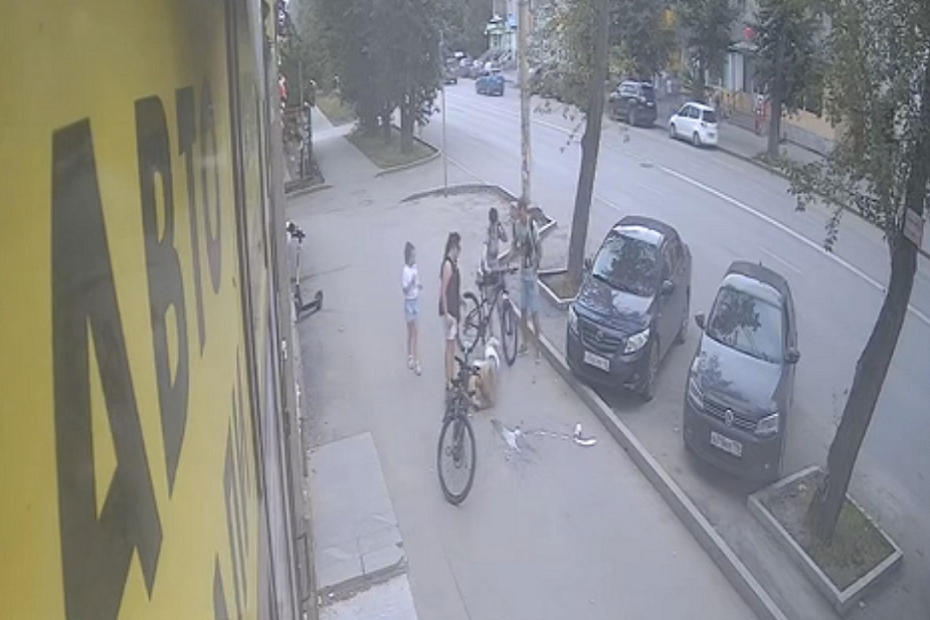 В Екатеринбурге велосипедистка травмировала женщину на Щорса и скрылась