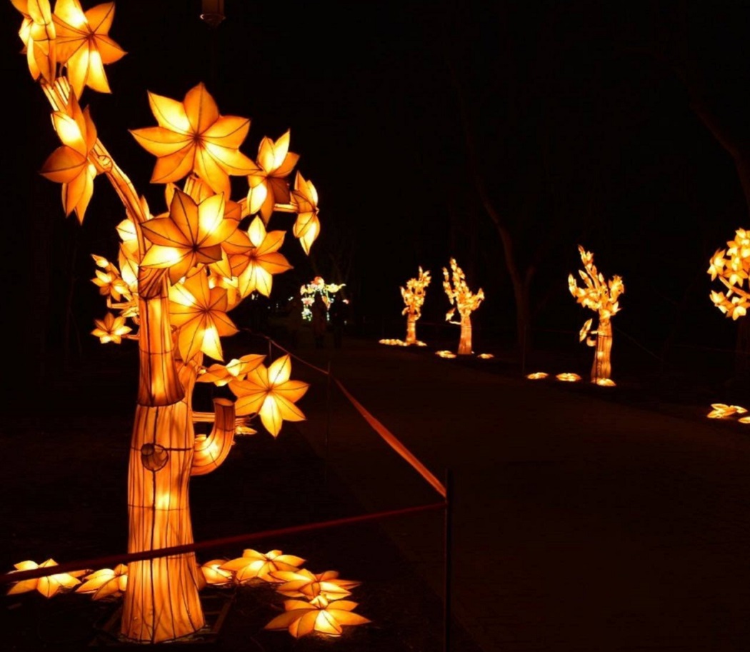 В парке Маяковского в Екатеринбурге открыли «Фестиваль волшебных фонарей»