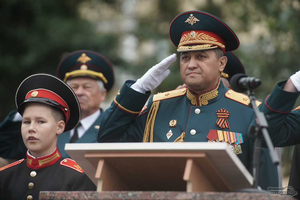 В Екатеринбургском суворовском военном училище отметили День знаний