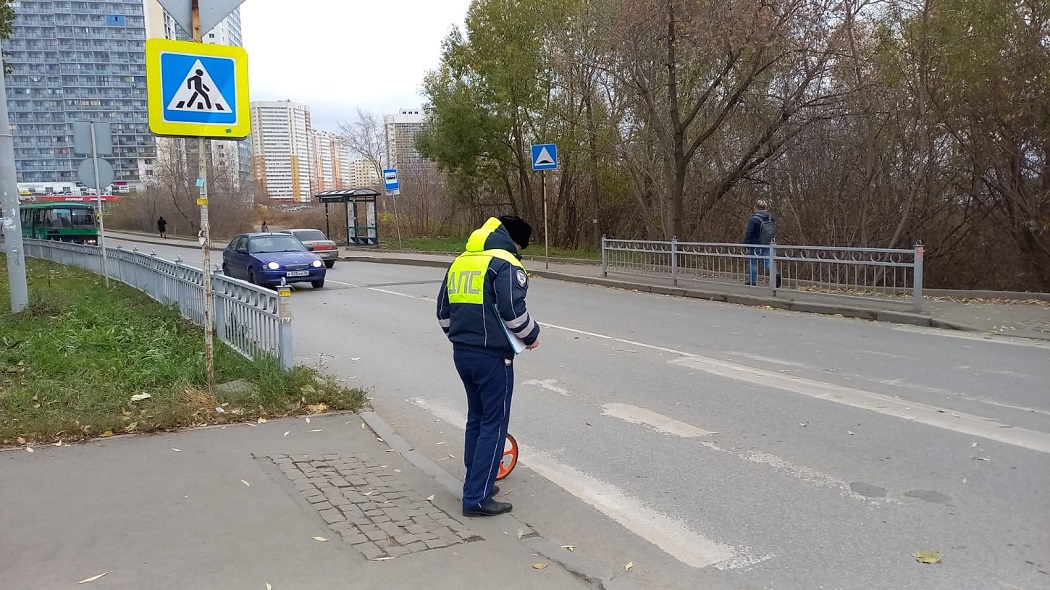 ГИБДД Екатеринбурга разыскивает водителя, сбившего девочку на пешеходном переходе
