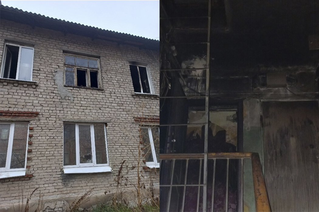 В Каменске-Уральском пенсионер погиб при пожаре в двухэтажном доме