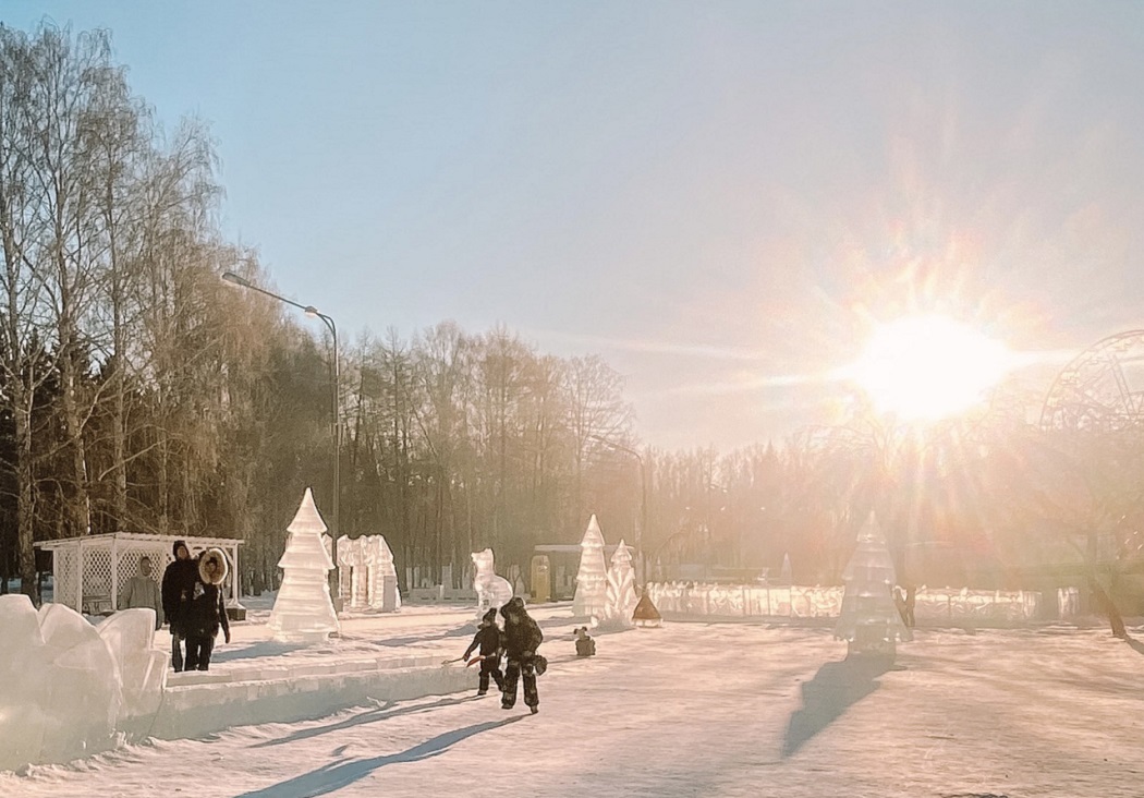 В парке Маяковского отменили рождественские гуляния из-за морозов 