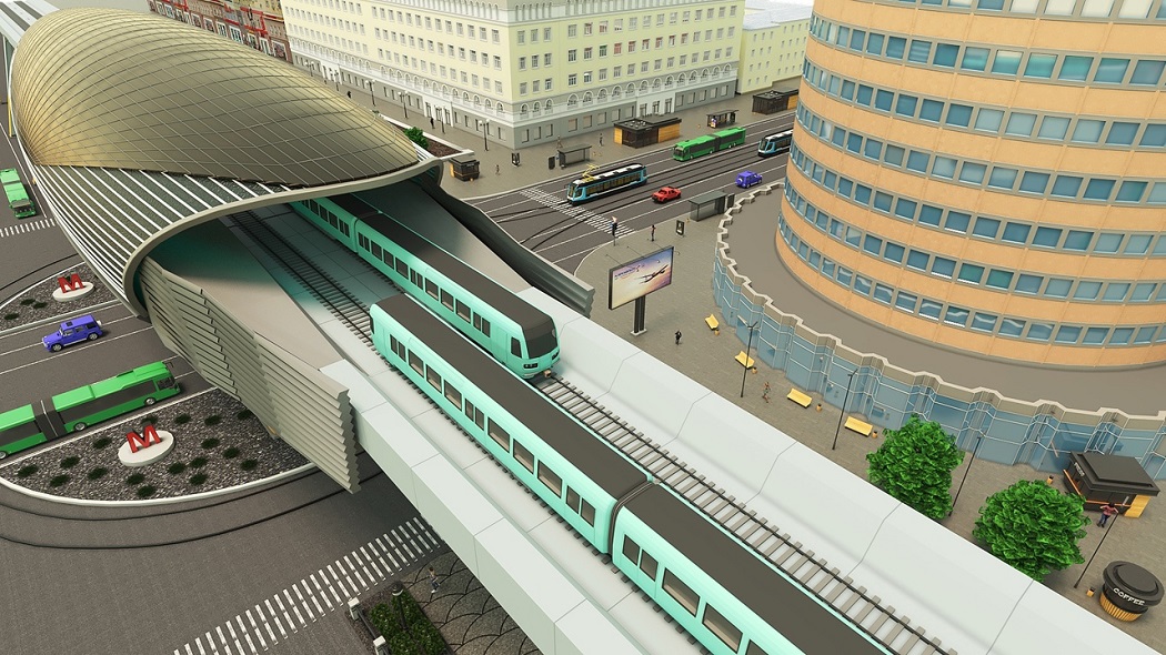 Вторую ветку екатеринбургского метро с беспилотными поездами смоделировал дизайнер 