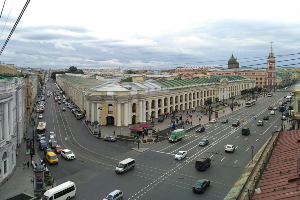 Туристы из Екатеринбурга запечатлели Петербург с высоты птичьего полёта